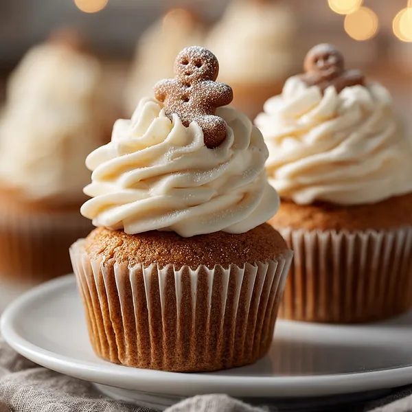 Gingerbread Cupcakes