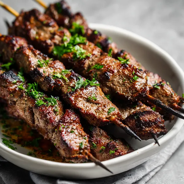 Greek Beef Souvlaki