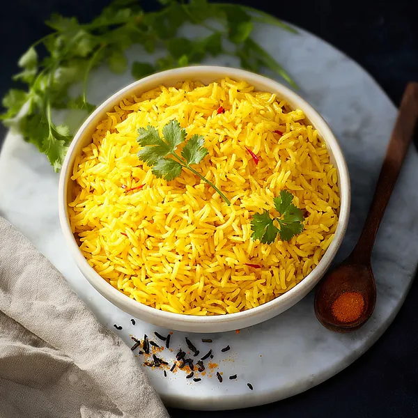 Garlic Turmeric Rice