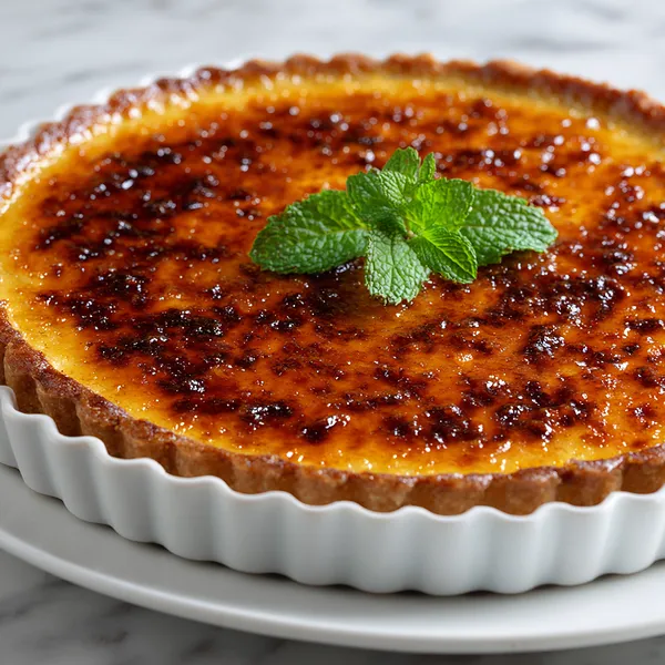 Crème Brûlée Tart