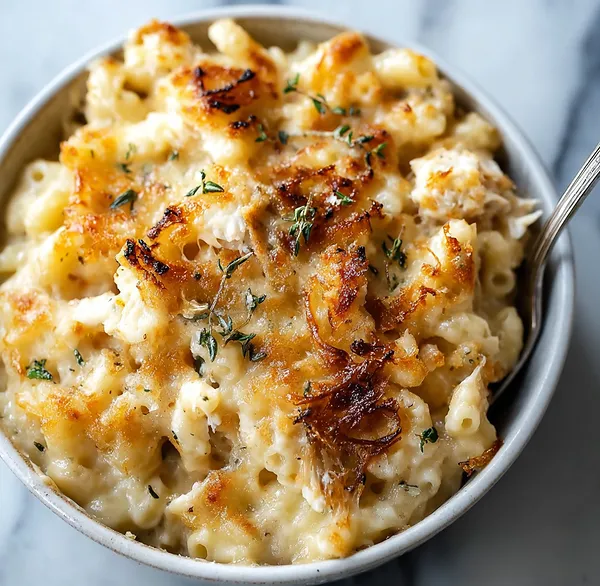French Onion Chicken Mac