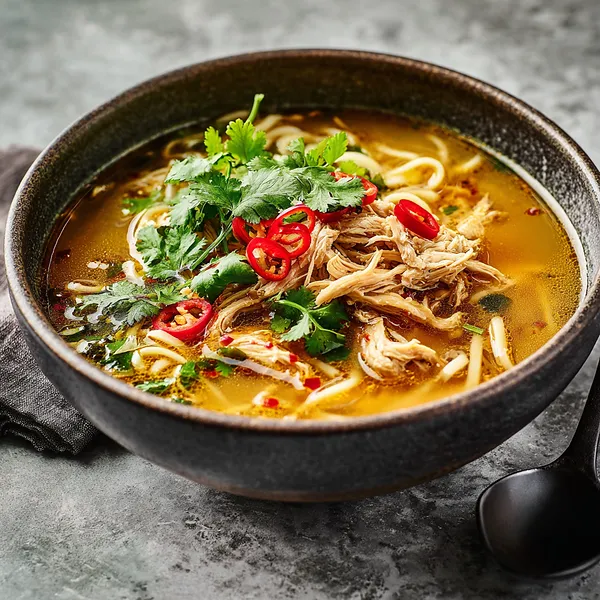 Spicy Chicken Noodle Soup