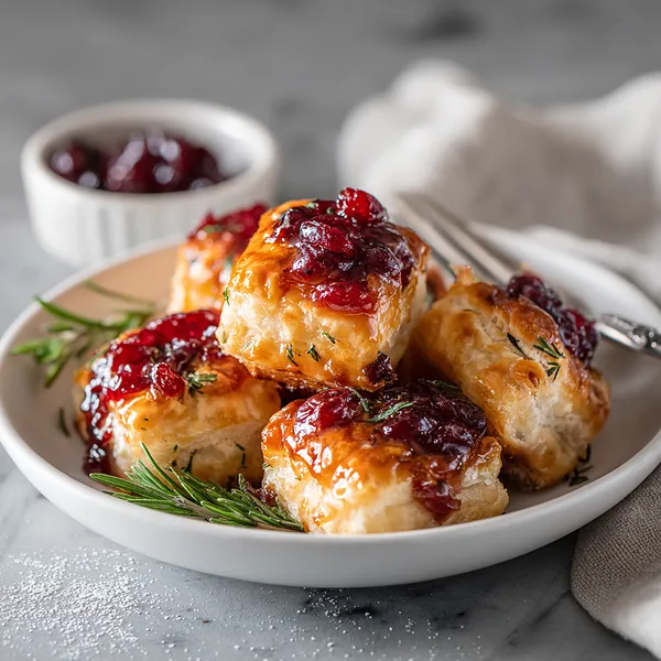 Cranberry Brie Bites