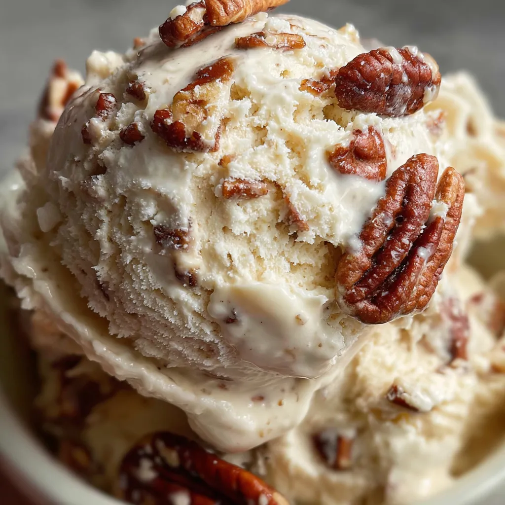 Buttered Pecan Ice Cream