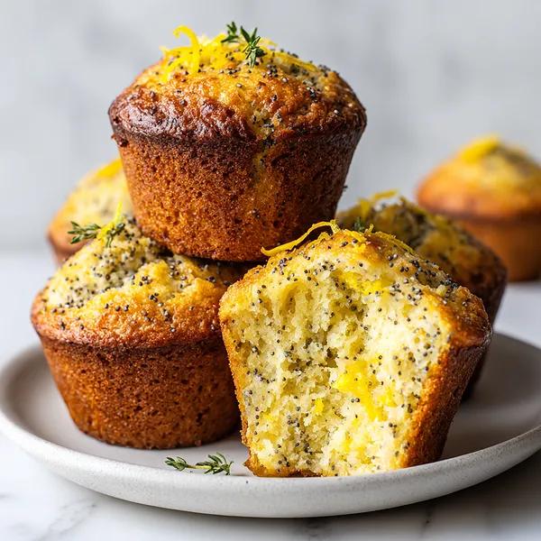 Lemon Poppy Seed Muffins