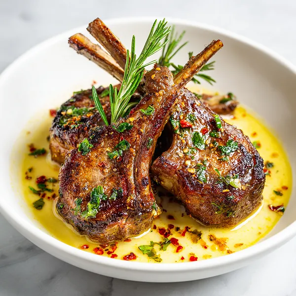 Pan-Seared Lamb Chops