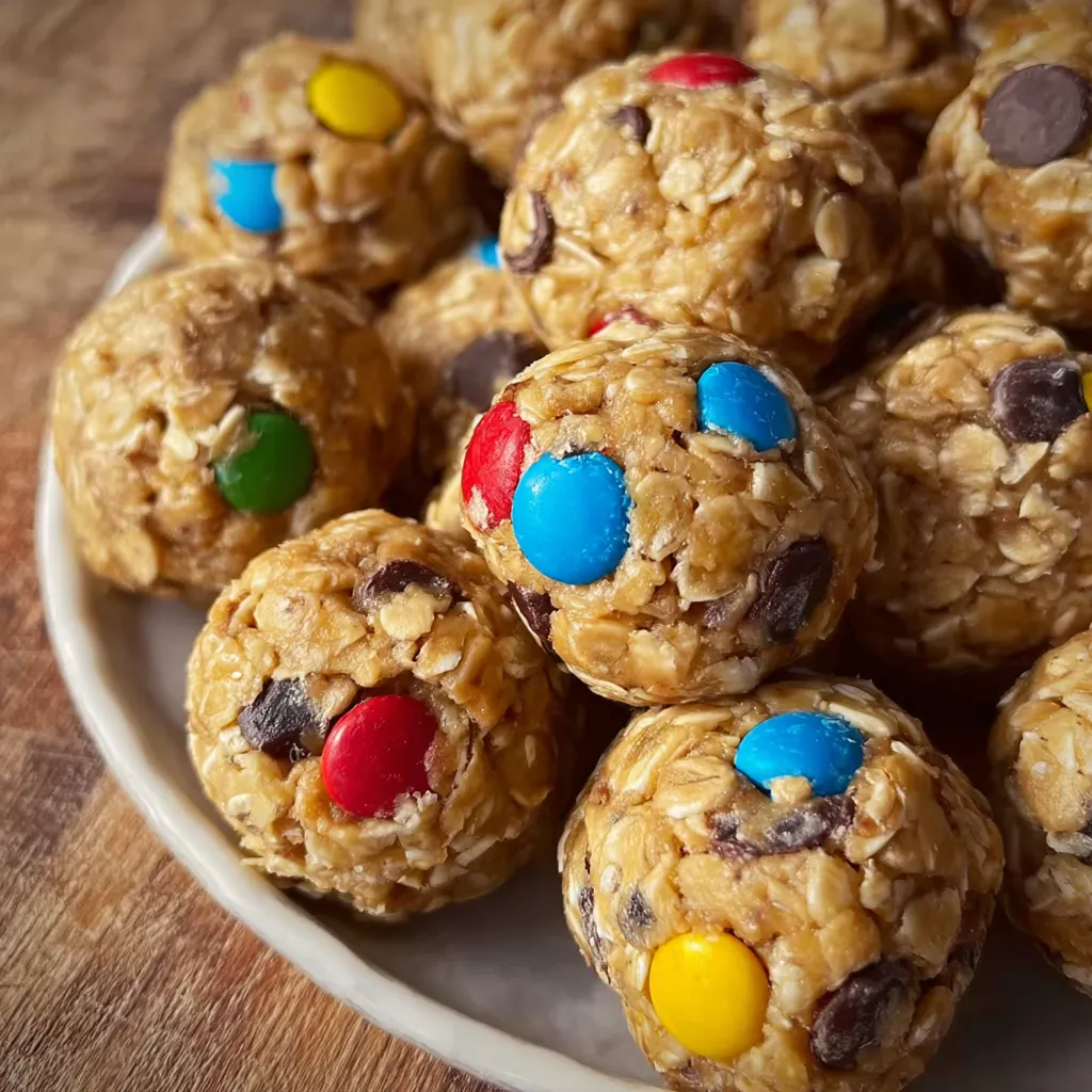 Monster Cookie Energy Balls