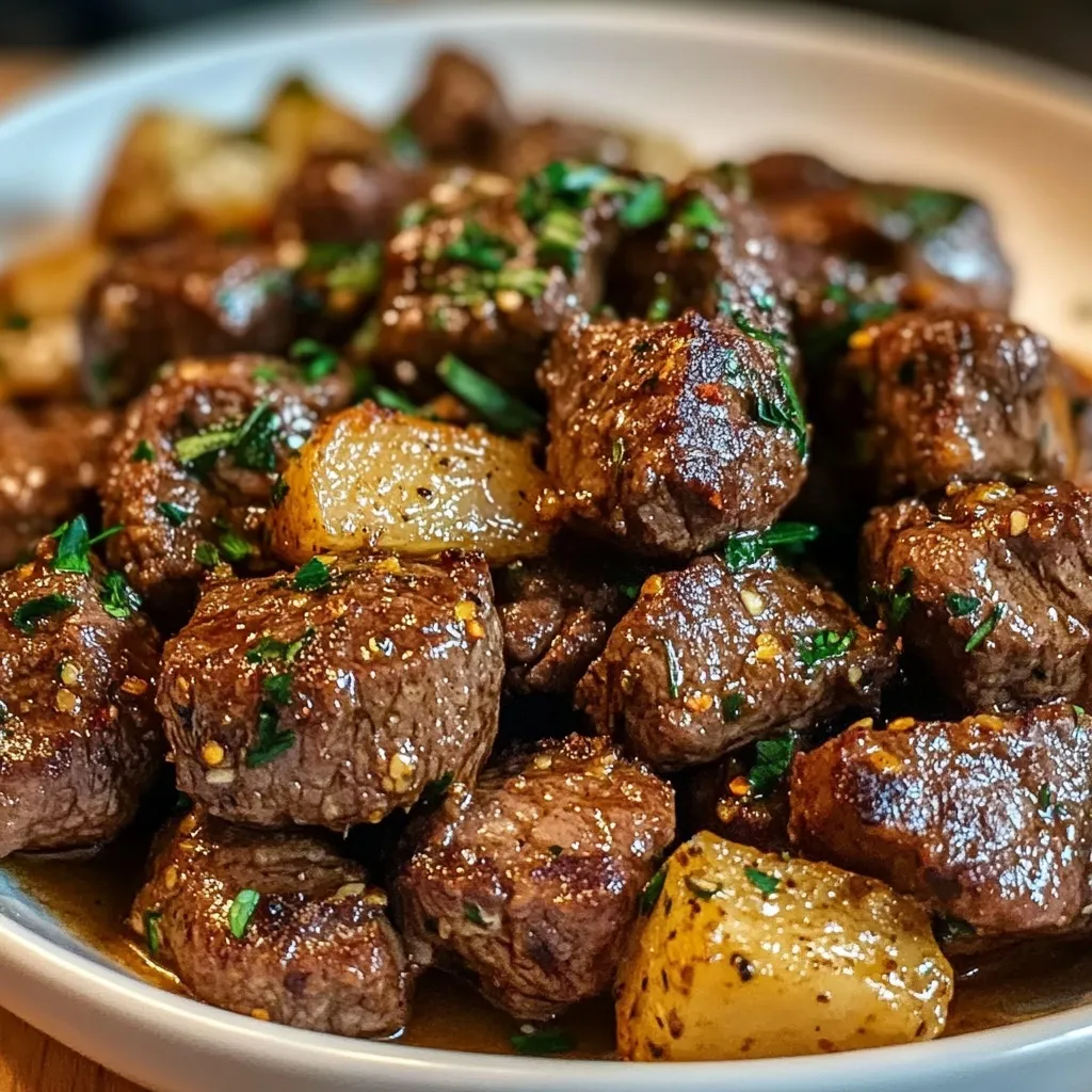 Garlic Butter Beef Bites