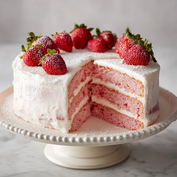 Strawberry Layer Cake