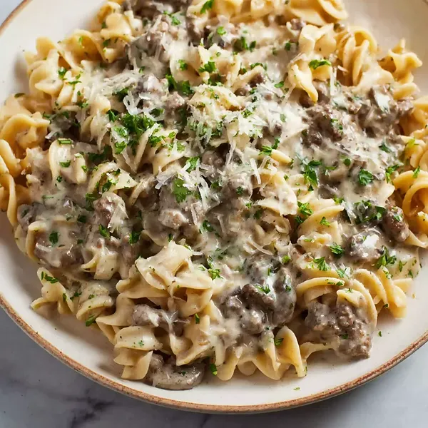 Beef Stroganoff Pasta
