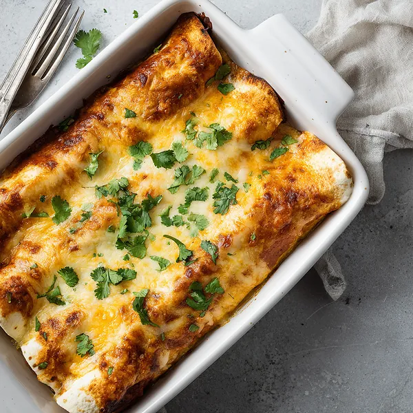 Creamy Chicken Enchiladas
