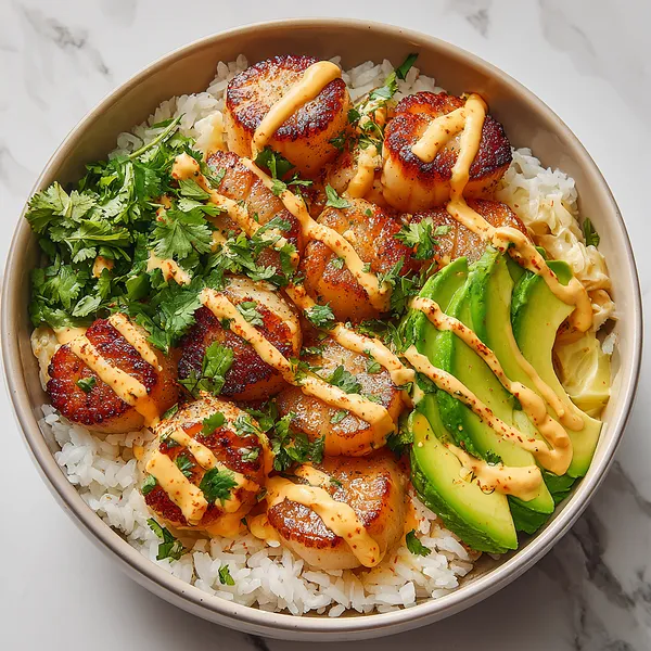 Spicy Scallop Bowl