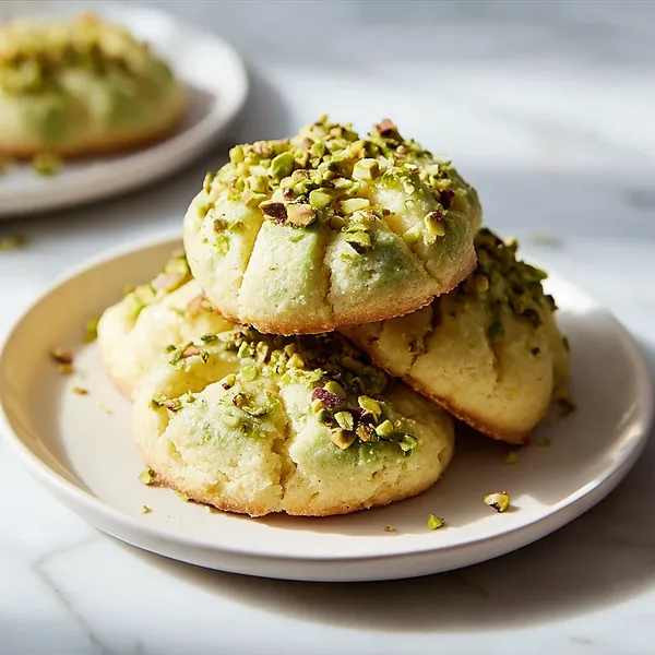 Pistachio Butter Cookies