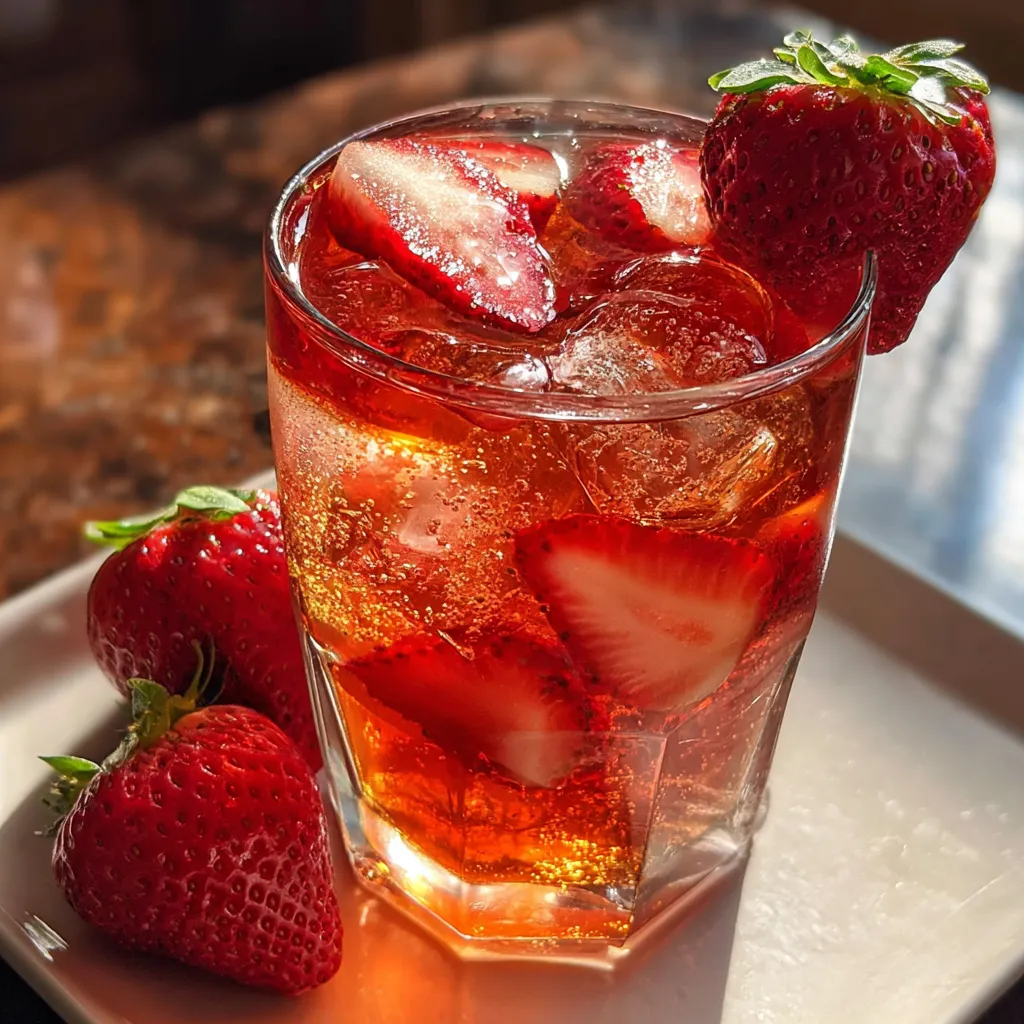 Strawberry Sweet Tea
