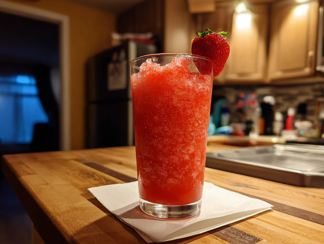 Dirty Strawberry Soda