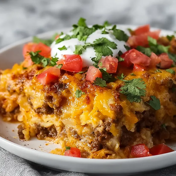Loaded Taco Casserole