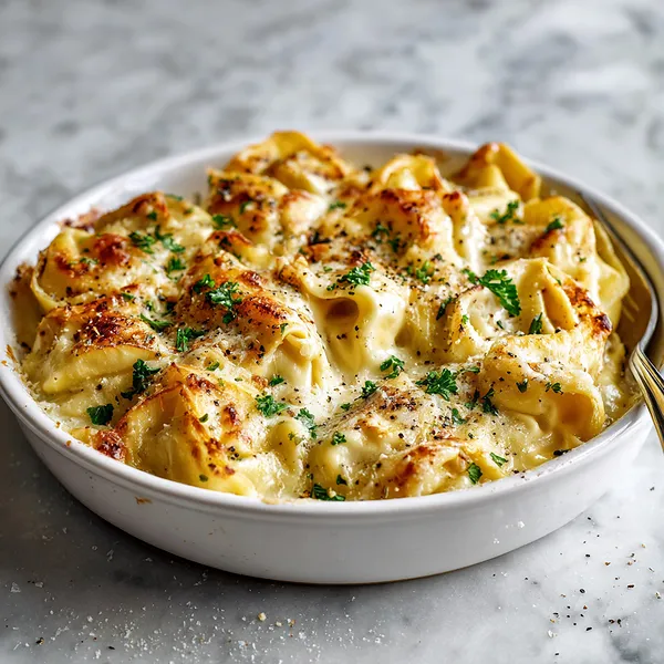 Alfredo Tortellini Bake