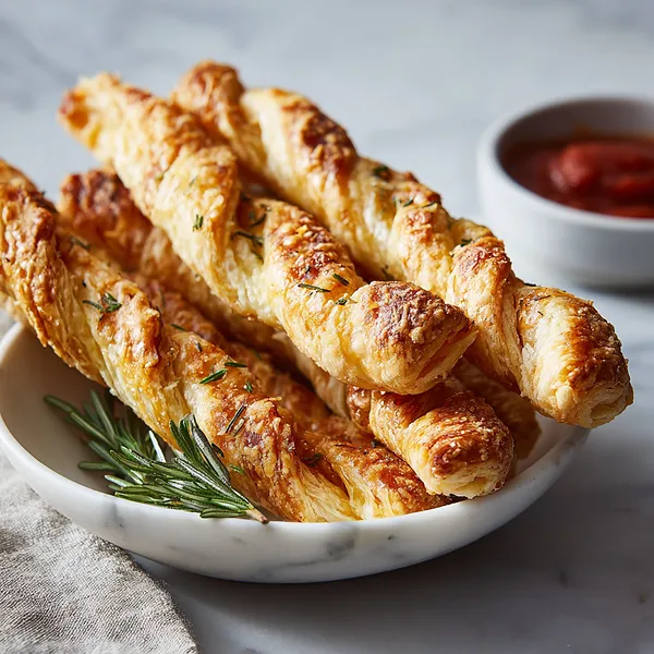 Parmesan Puff Twists