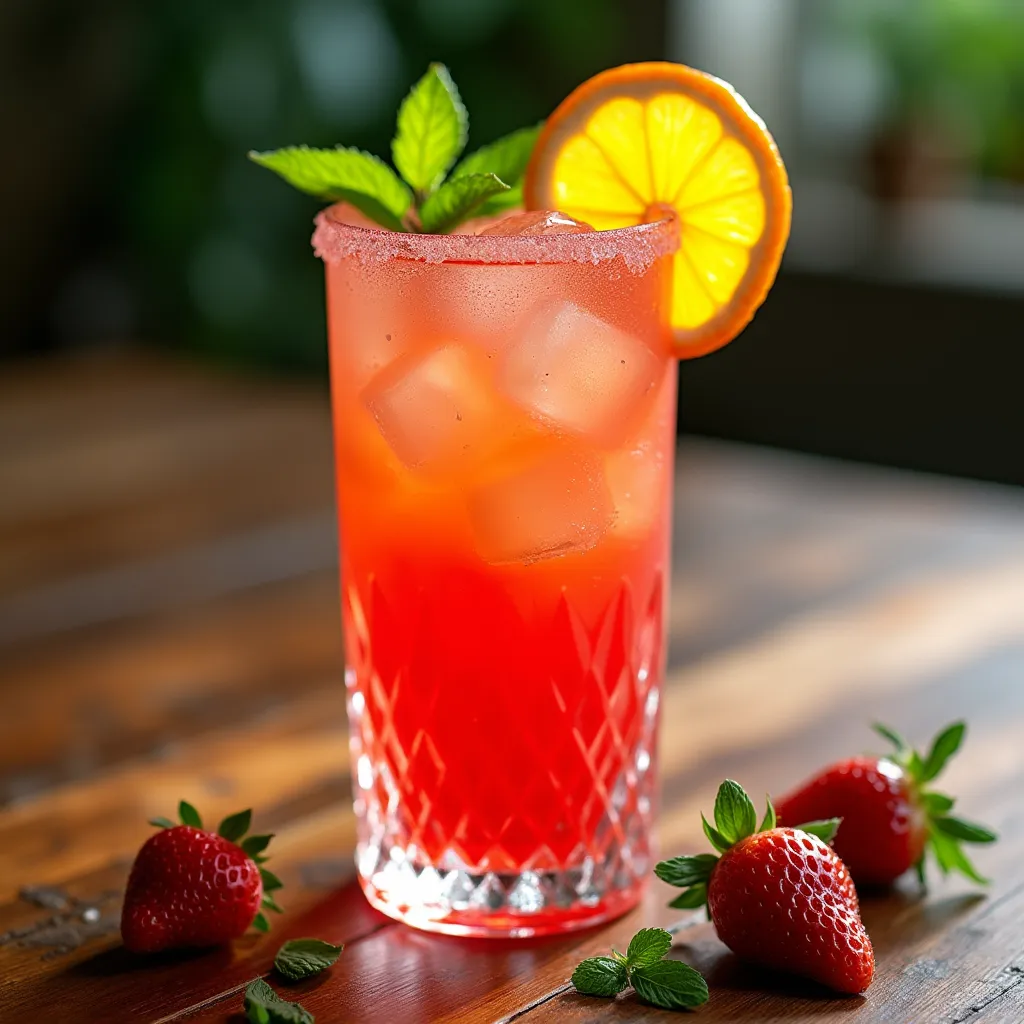 Strawberry Sunrise Delight