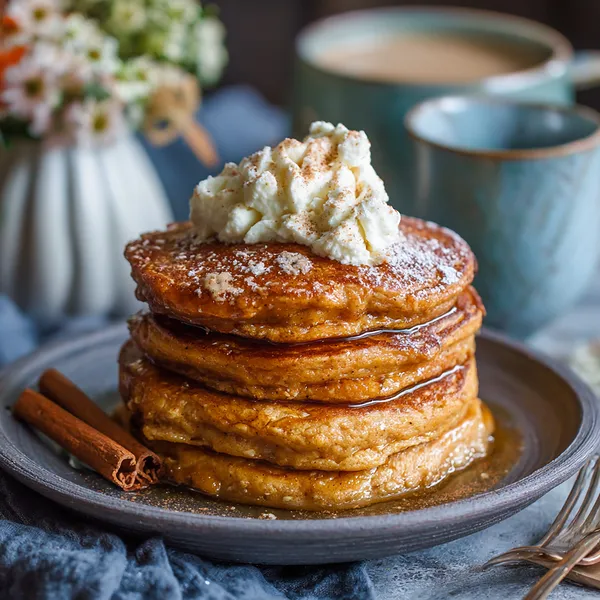 Pumpkin Spice Pancakes