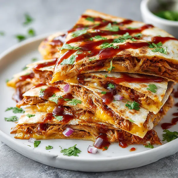 BBQ Pulled Pork Quesadillas