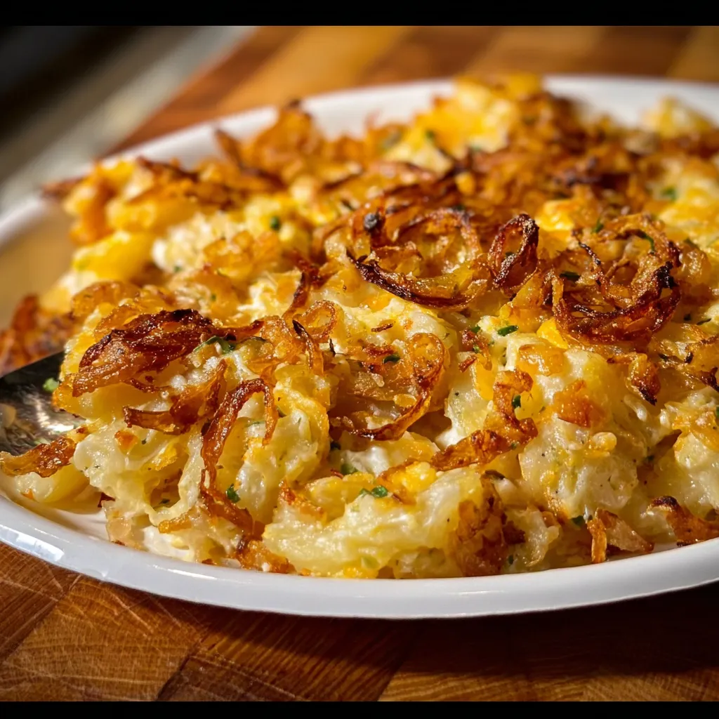 French Onion Funeral Potatoes
