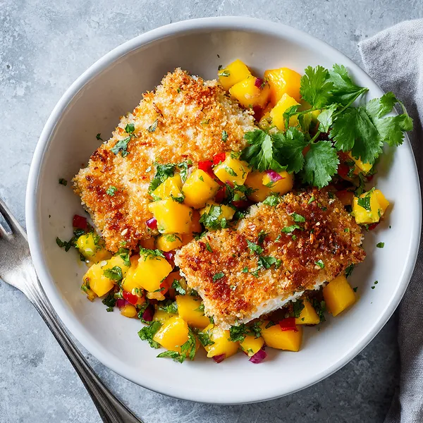 Coconut Salmon Salsa