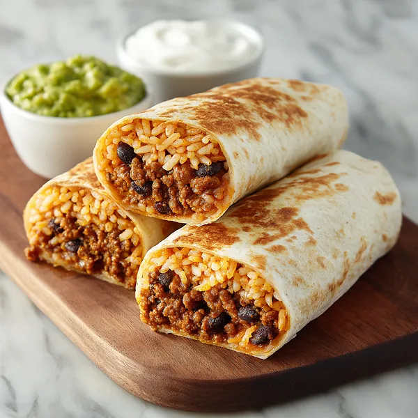 Ground Beef Burritos