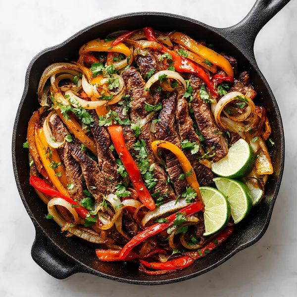 Beef Steak Fajitas