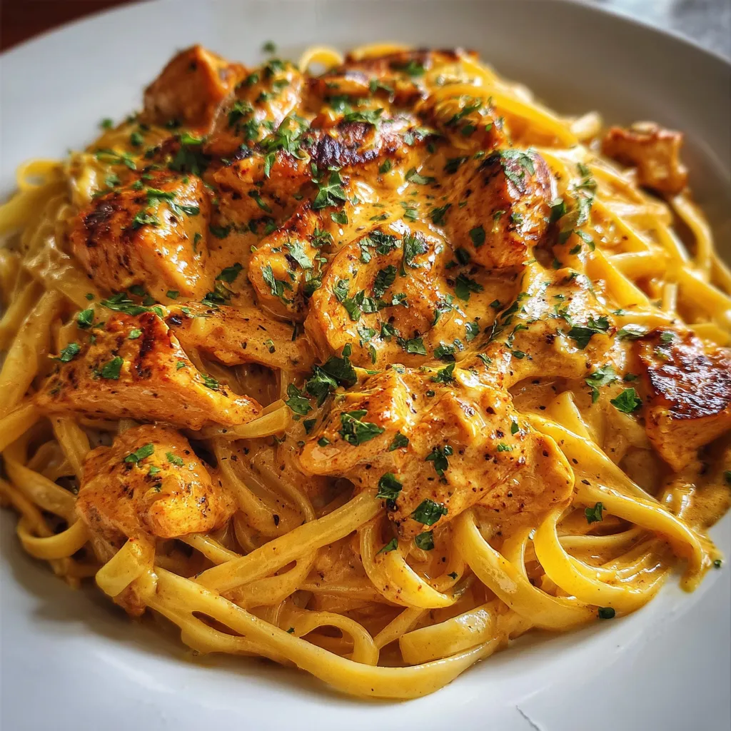 Cowboy Butter Chicken Linguine
