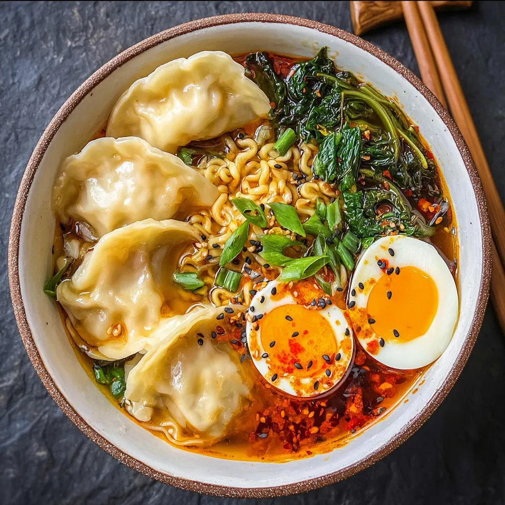 Dumpling Ramen Bowl