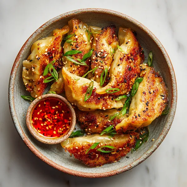 Crispy Pan-Fried Dumplings