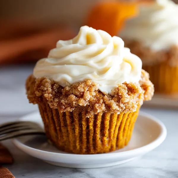 Pumpkin Cream Cheese Muffins