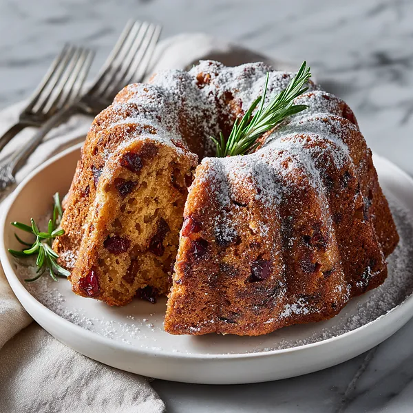 Christmas Fruitcake Bundt