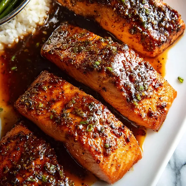 Honey Soy Glazed Salmon