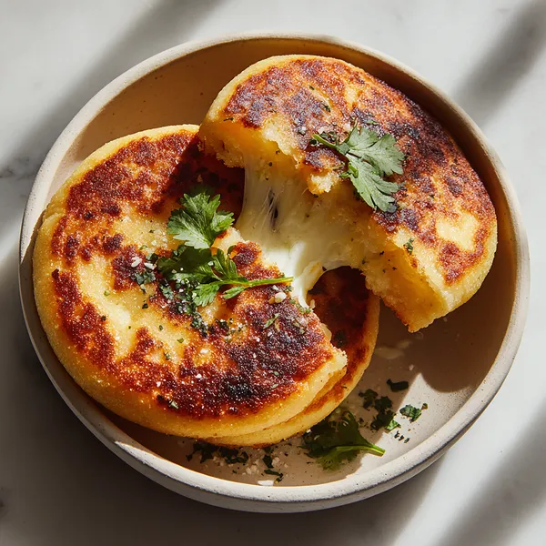 Arepas con Queso