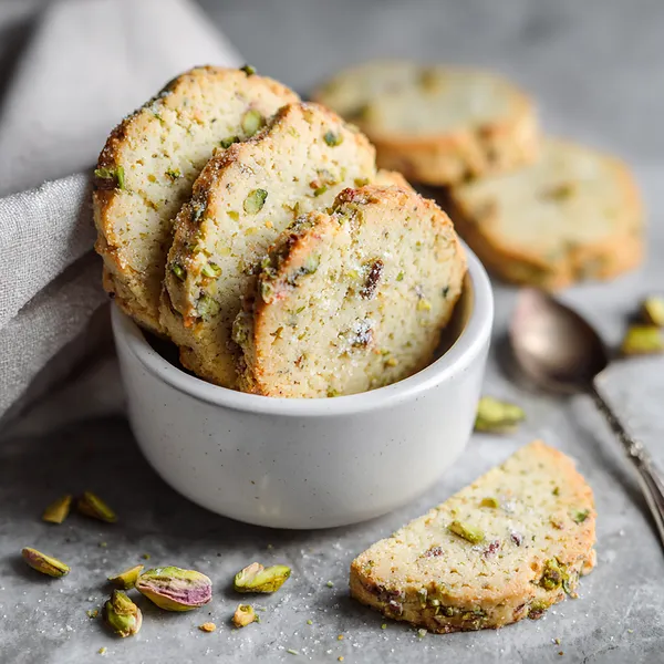 Pistachio Shortbread