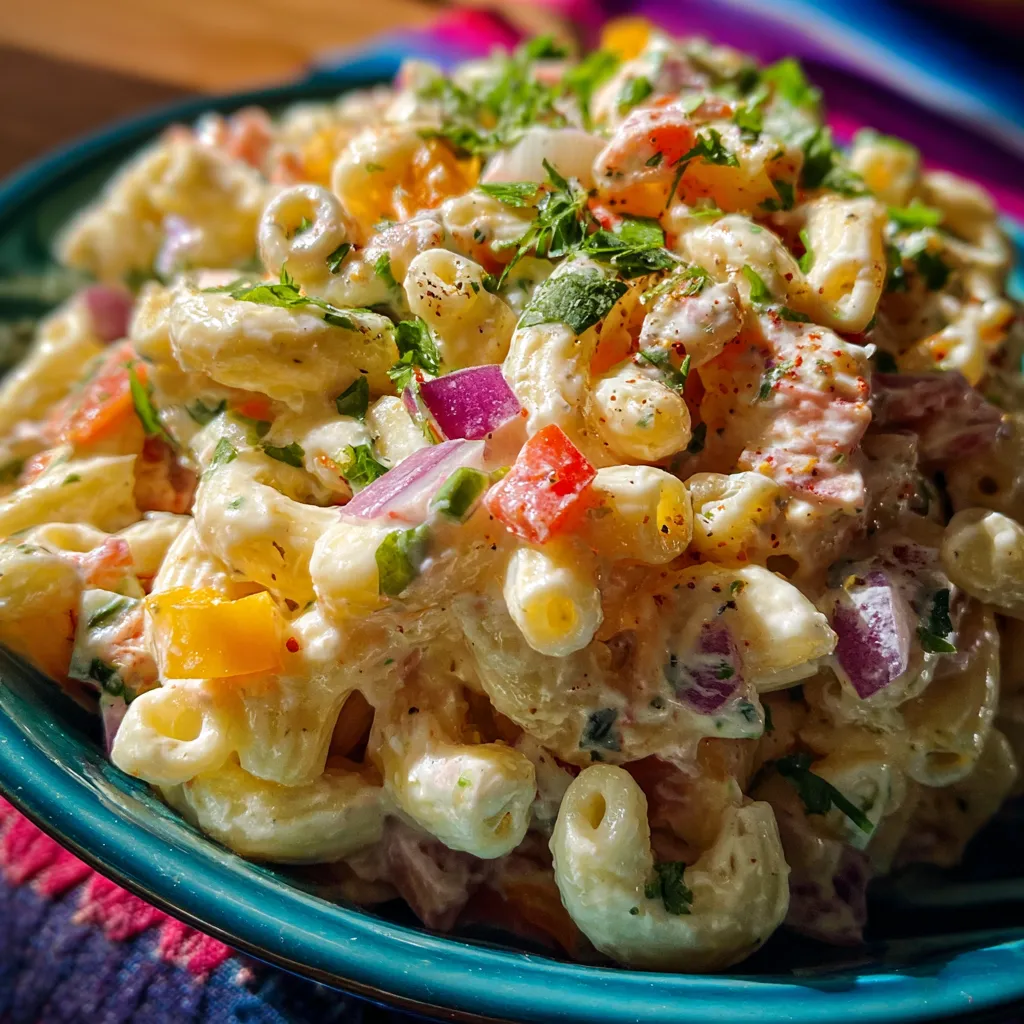 Mexican Macaroni Salad