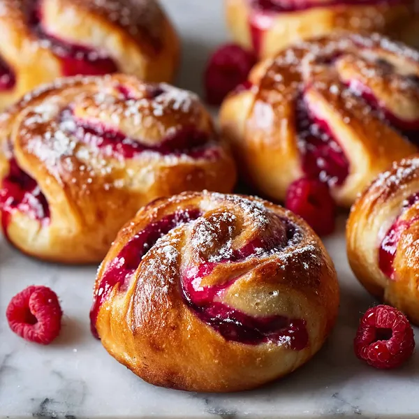 Raspberry Sweet Rolls