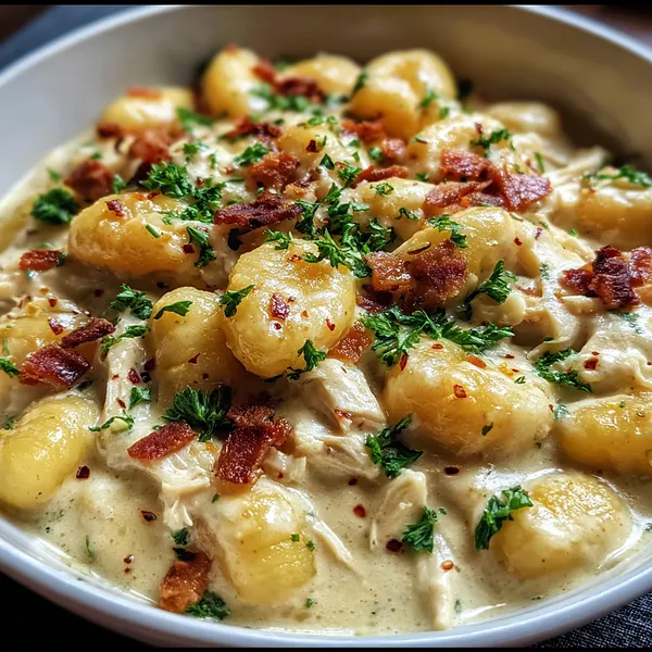 Creamy Bacon Gnocchi