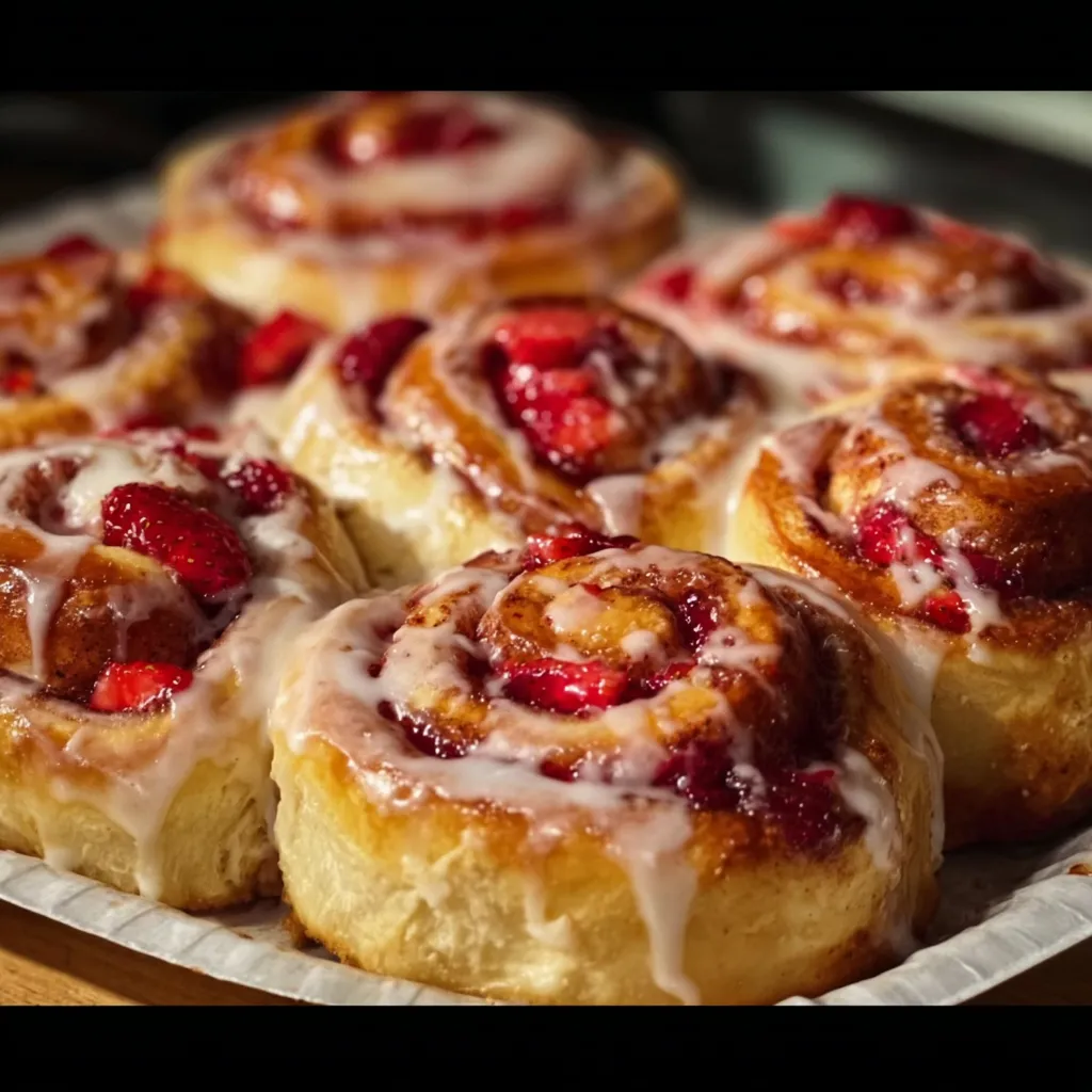 Strawberry Cheesecake Rolls