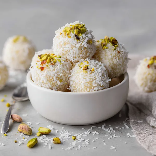 White Christmas Truffles