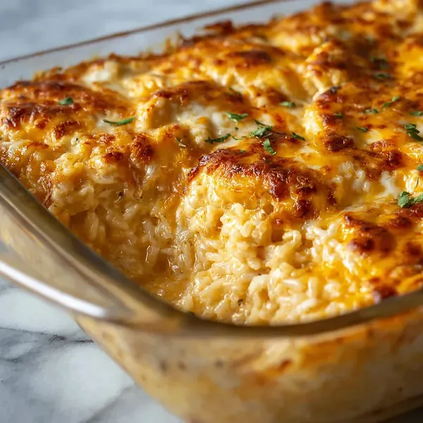 Cheesy Chicken Rice