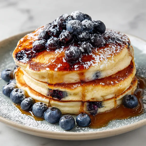 Lemon Blueberry Pancakes