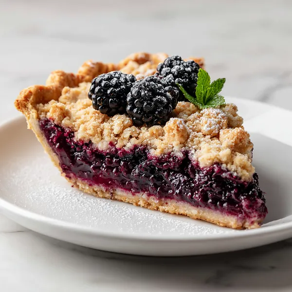 Blackberry Crumb Pie
