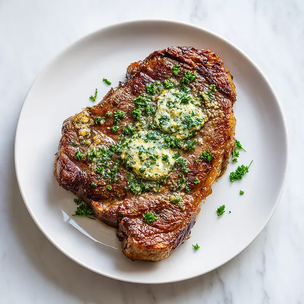 Air Fryer Garlic Butter Steak