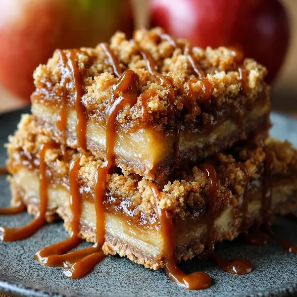 Apple Crumble Cheesecake