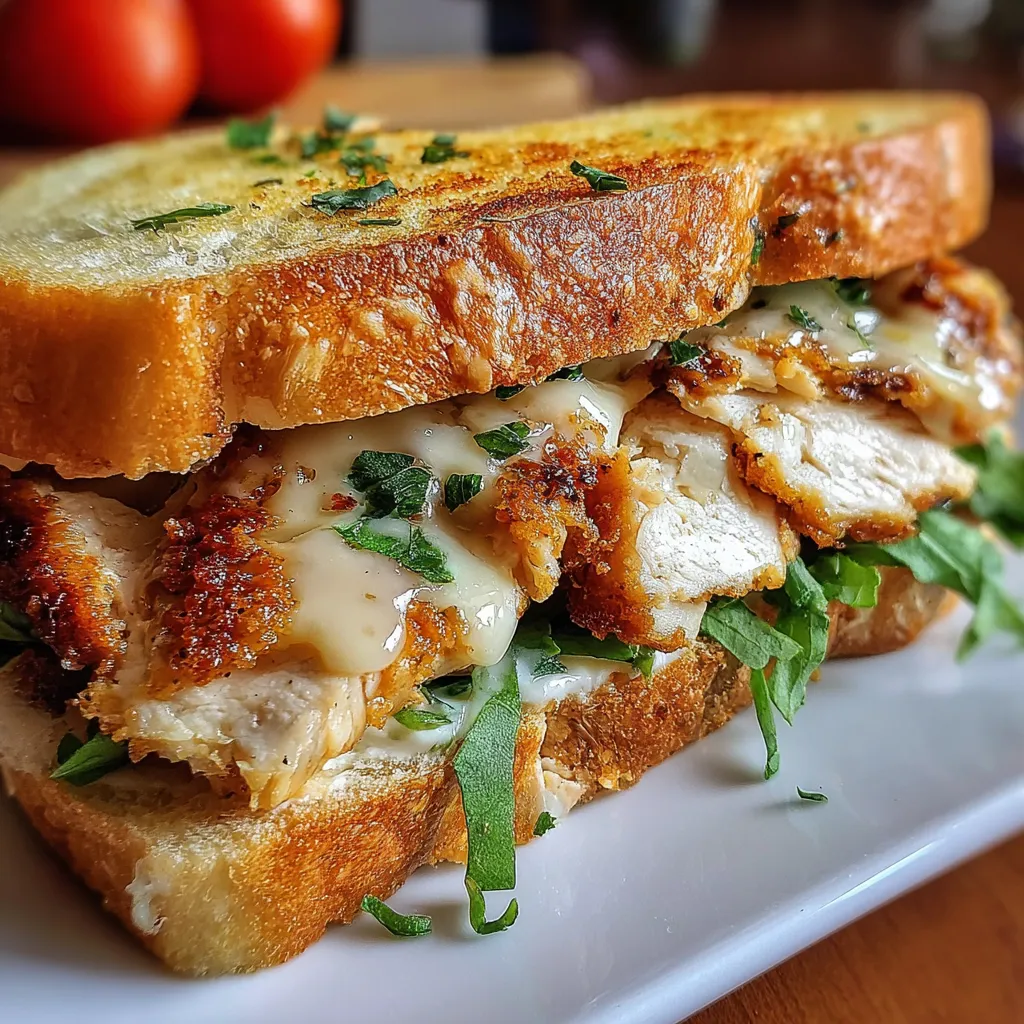 Chicken Garlic Sandwich