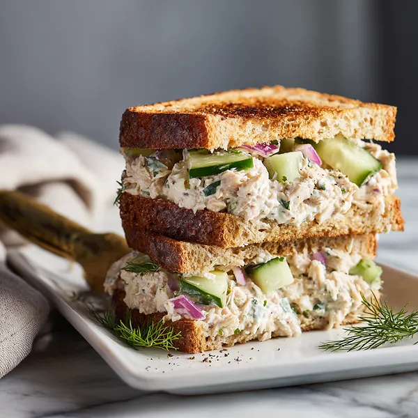 Crunchy Tuna Sandwich