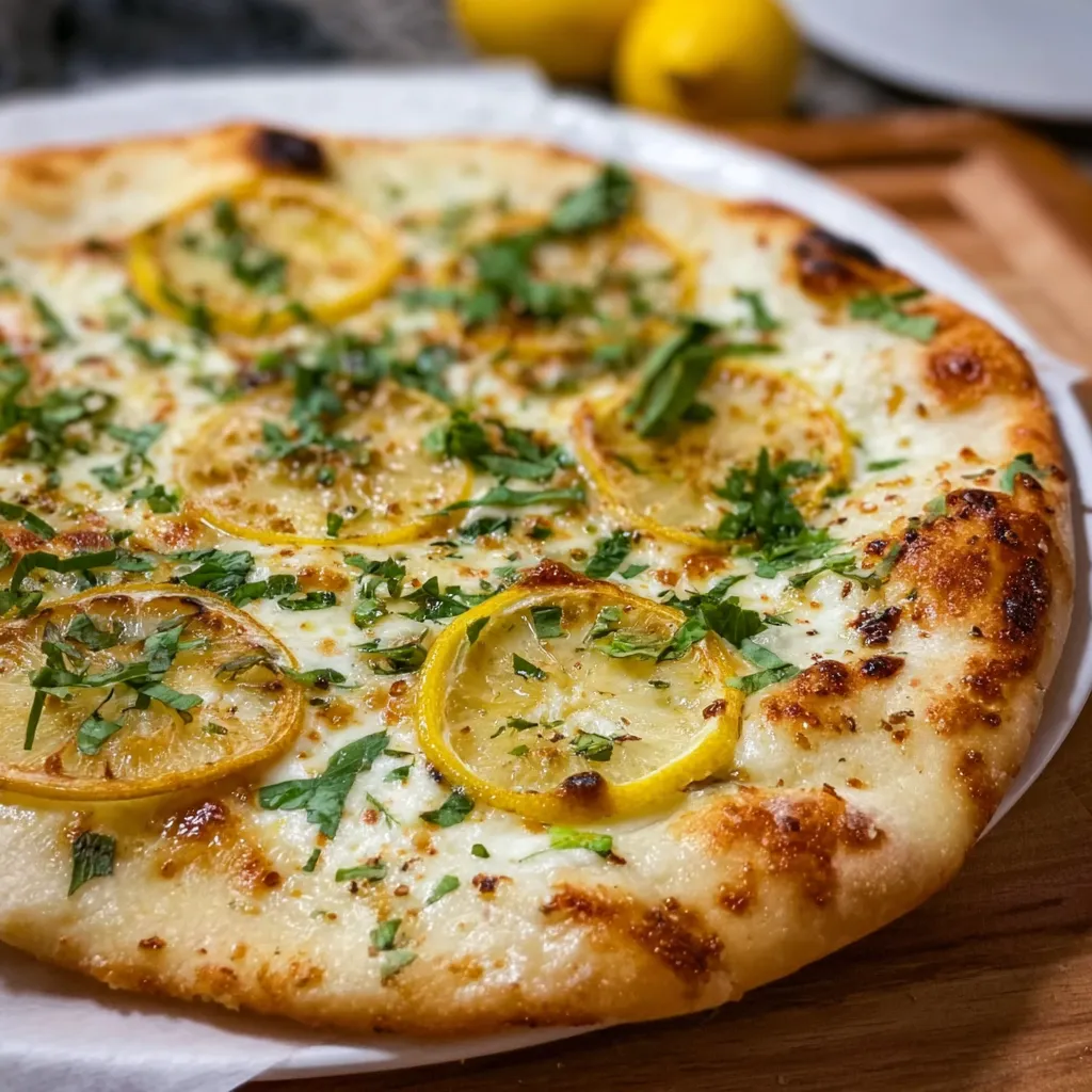 Lemon Herb Pizza